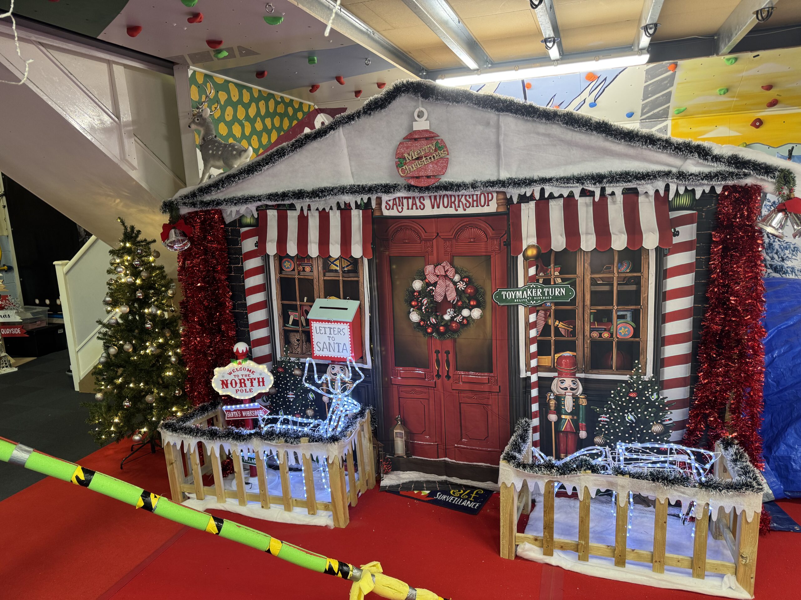 Festive sleigh photo opportunity at Quayside
