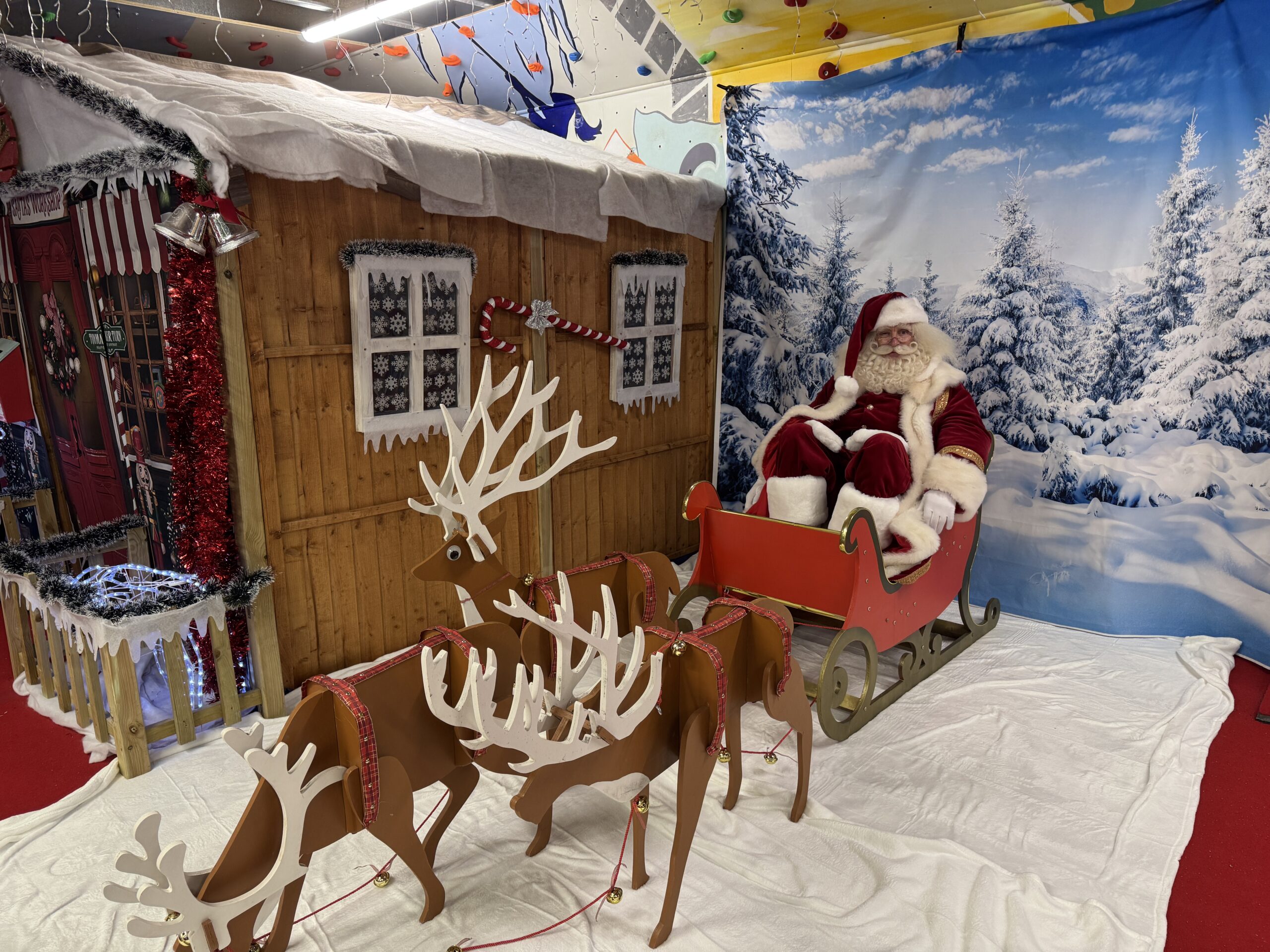 Christmas Grotto decorations at Quayside