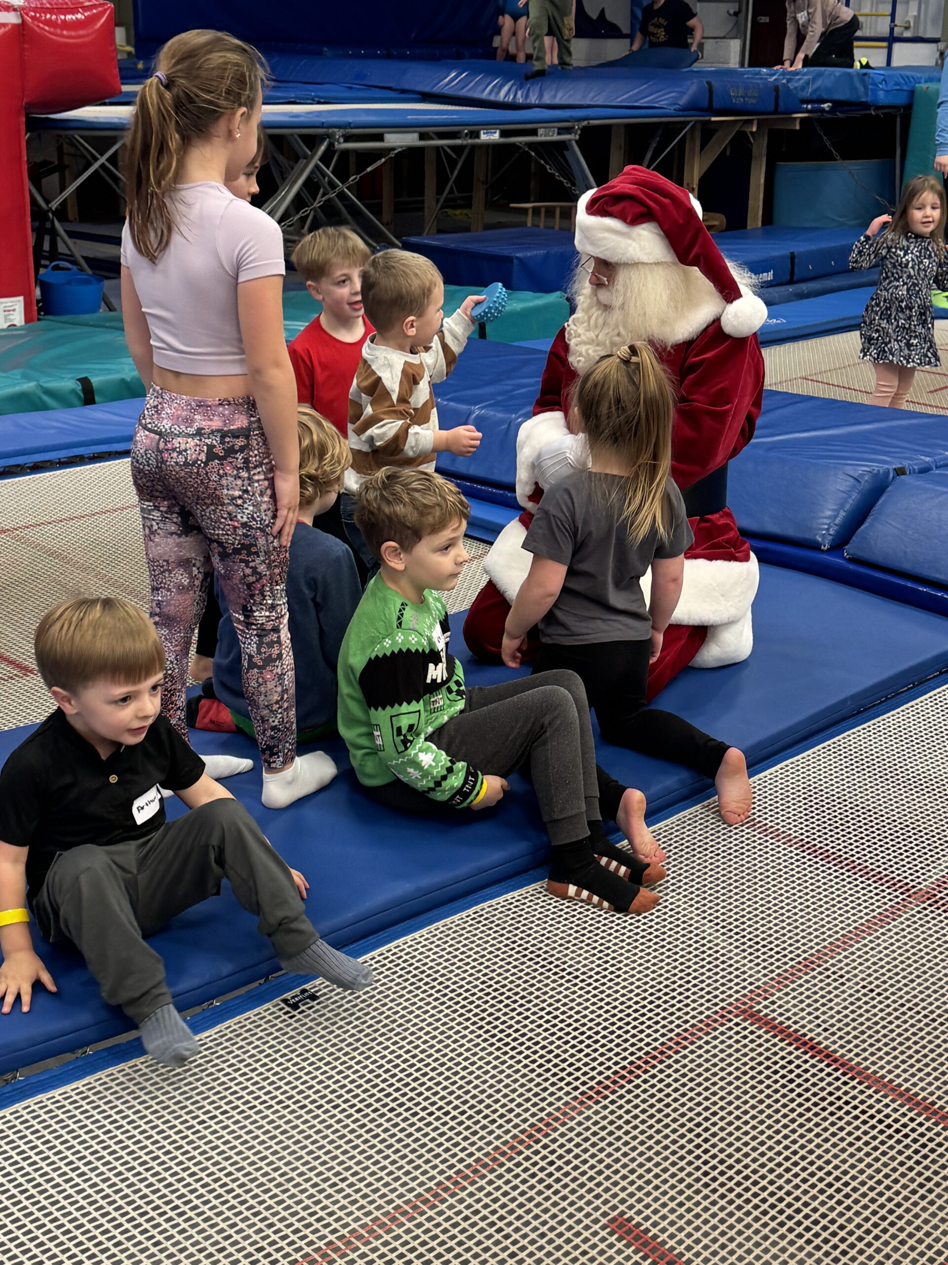 Christmas decorations at Santa's Grotto