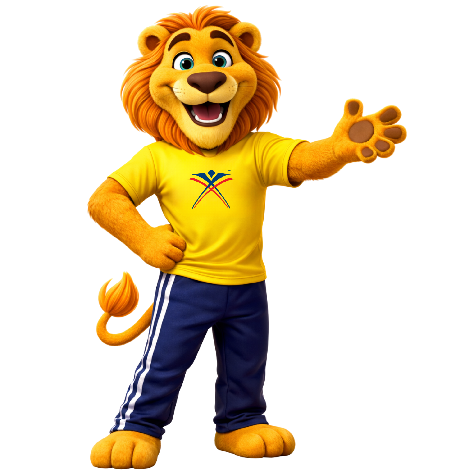 Luxon the Quayside lion mascot