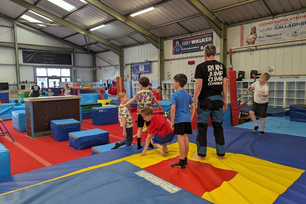 Parkour and Ninja at Quayside